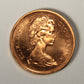 1967 Canada 1 Cent Small Centennial Rock Dove - Queen Elizabeth II - Small Cent L021906