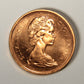 1967 Canada 1 Cent Small Centennial Rock Dove - Queen Elizabeth II - Small Cent L021906