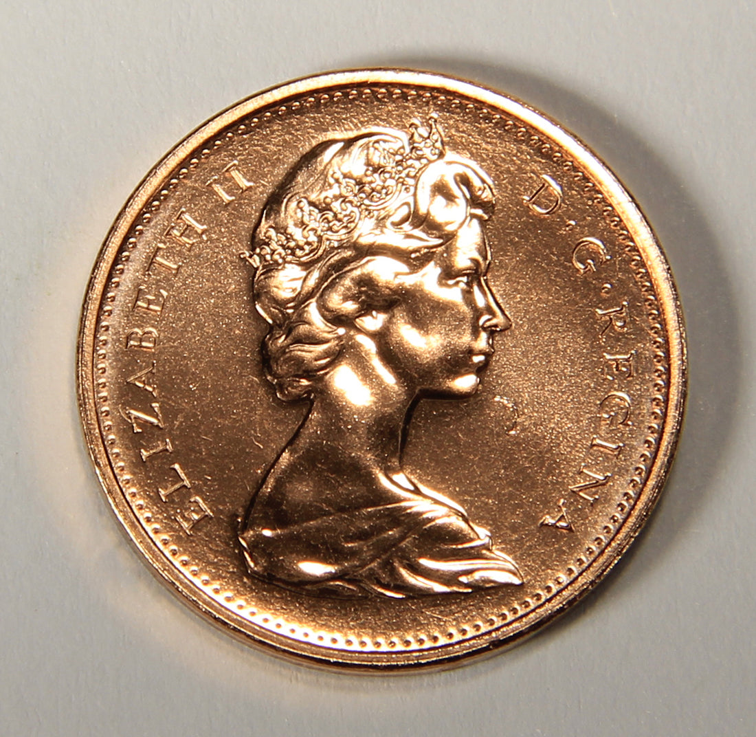 1978 Canada 1 Cent Small Queen Elizabeth II - Copper Coin Small Cent L021907