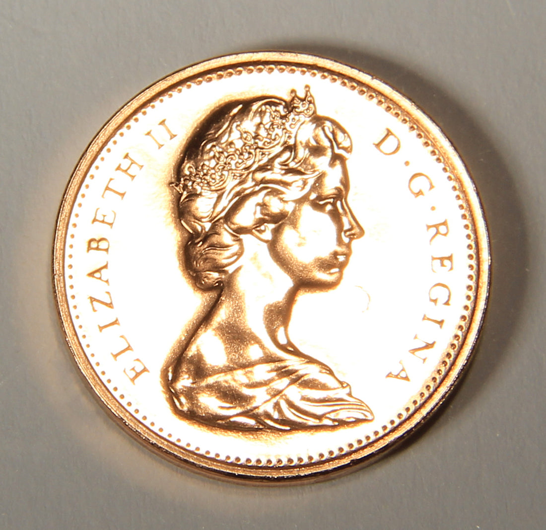 1978 Canada 1 Cent Small Queen Elizabeth II - Copper Coin Small Cent L021907