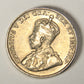 1922 Canada 5 Cents George V - Near S Variant Nickel Coin Five Cents L021908