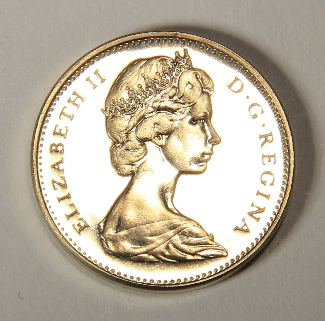 1967 Canada 5 Cents Snowshoe Rabbit Queen Elizabeth II - Nickel Coin Five Cents L021911