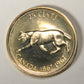 1967 Canada 25 Cents Lynx Queen Elizabeth II - Silver Coin Twenty-Five Cents L021918