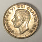 1951 Canada 50 Cents King George VI - Wide Date - Silver Coin .800 Fifty Cents L021919