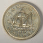 1949 Canada 1 Dollar King George VI - One Dollar Silver Coin .800 Ship Newfoundland L021920