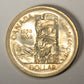 1958 Canada 1 Dollar Queen Elizabeth II - One Dollar Silver Coin .800 Totem L021921