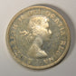 1958 Canada 1 Dollar Queen Elizabeth II - One Dollar Silver Coin .800 Totem L021921