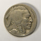 1927 United States 5 Cents Buffalo Nickel Coin Five Cents L021924