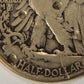1945 United States 50 Cents Walking Liberty Half Dollar Silver Coin .900 DAMAGED L021926