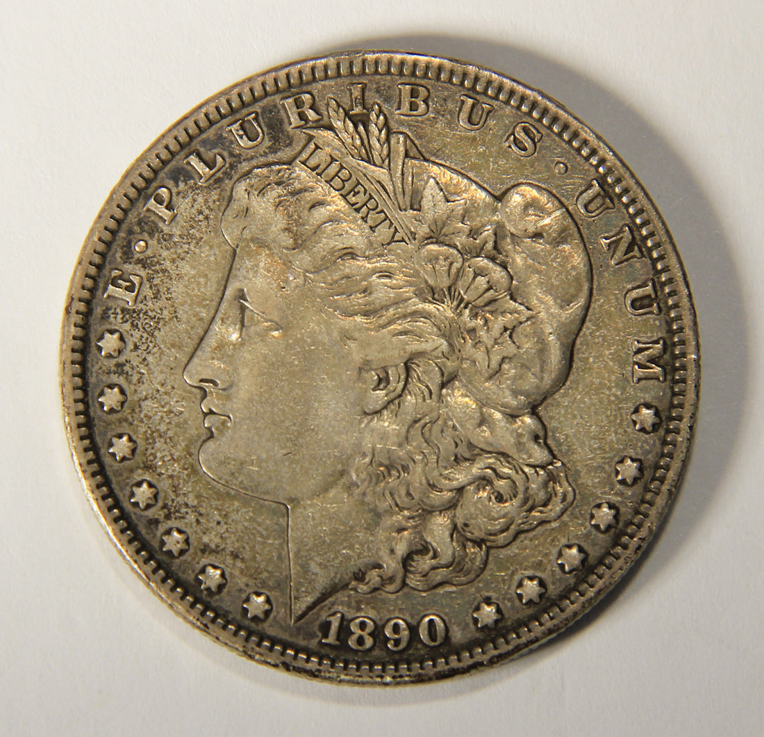 1890 United States 1 Dollar Morgan One Dollar Silver Coin .900 L021927