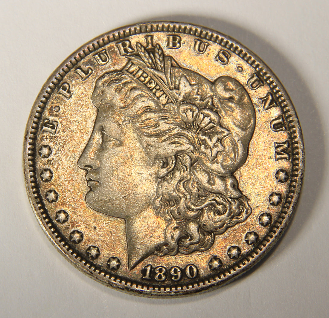 1890 United States 1 Dollar Morgan One Dollar Silver Coin .900 L021927