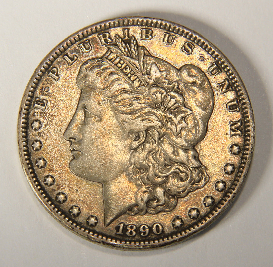 1890 United States 1 Dollar Morgan One Dollar Silver Coin .900 L021927