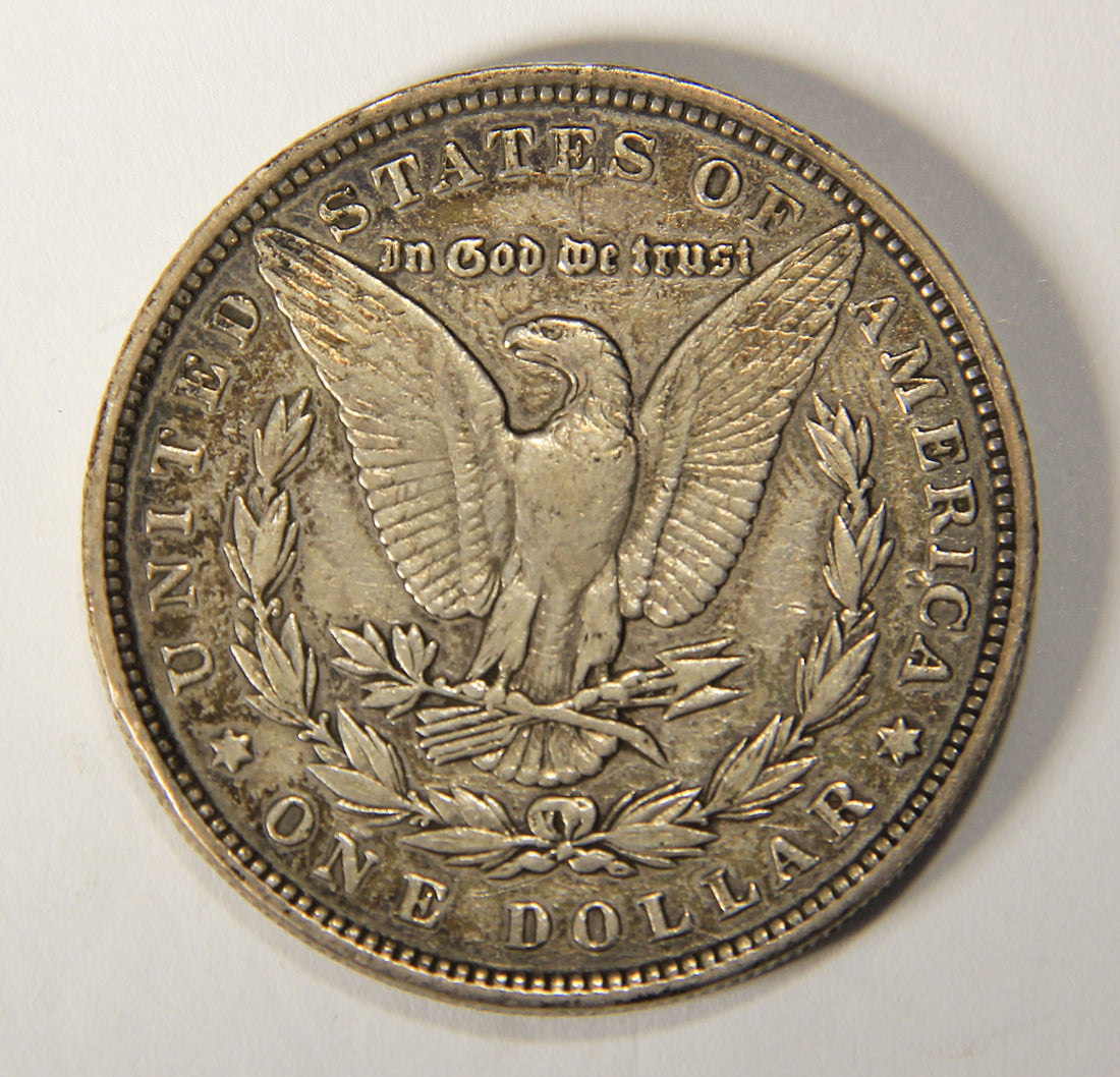 1890 United States 1 Dollar Morgan One Dollar Silver Coin .900 L021927