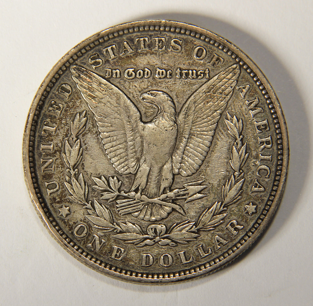 1890 United States 1 Dollar Morgan One Dollar Silver Coin .900 L021927
