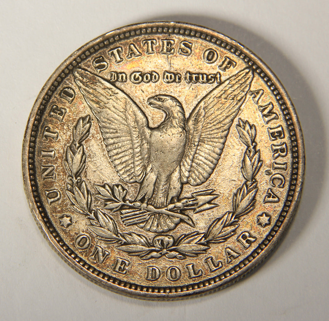 1890 United States 1 Dollar Morgan One Dollar Silver Coin .900 L021927