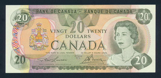 Canada $20 Dollars 1979 BC-54a Banknote EF - 50653277920 Twenty Dollars L021935
