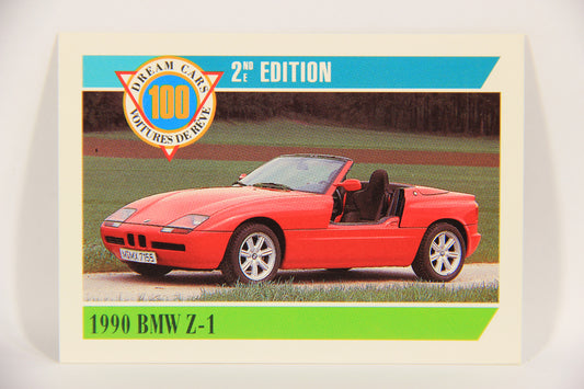 Dream Cars 2nd Edition 1992 Trading Card #32 - 1990 BMW Z-1 FR-ENG L021957