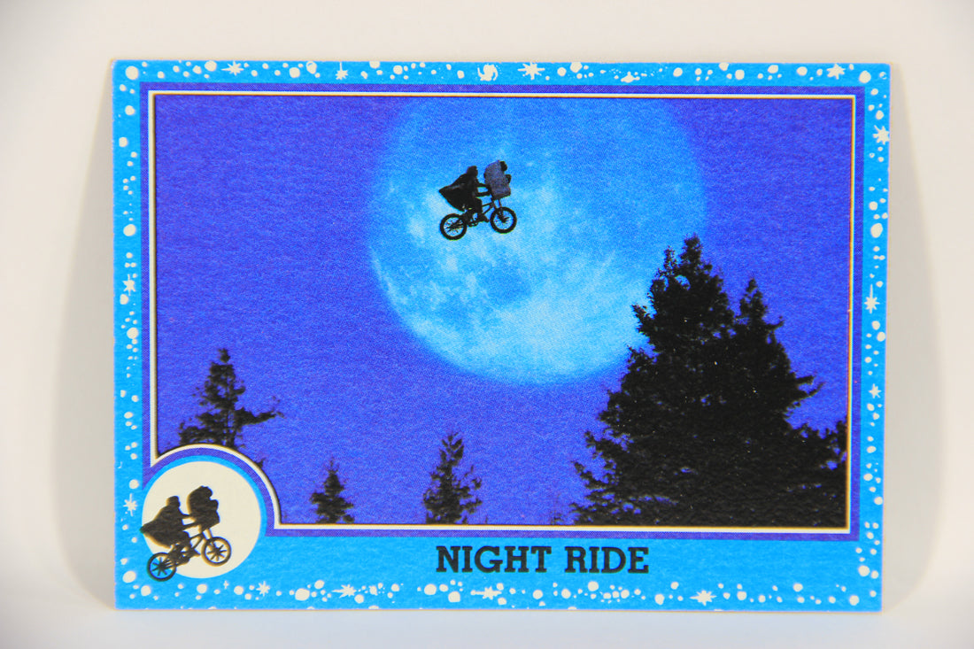 E.T. The Extra-Terrestrial 1982 Trading Card #45 Night Ride ENG Topps L021964