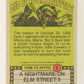 Fright Flicks 1988 Trading Card #1 Fright Flicks Title Card - NOES 2 ENG Topps L021965