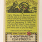 Fright Flicks 1988 Card #33 Oh No Now I'll Need To Buy New Gloves - NOES 2 Topps L021967