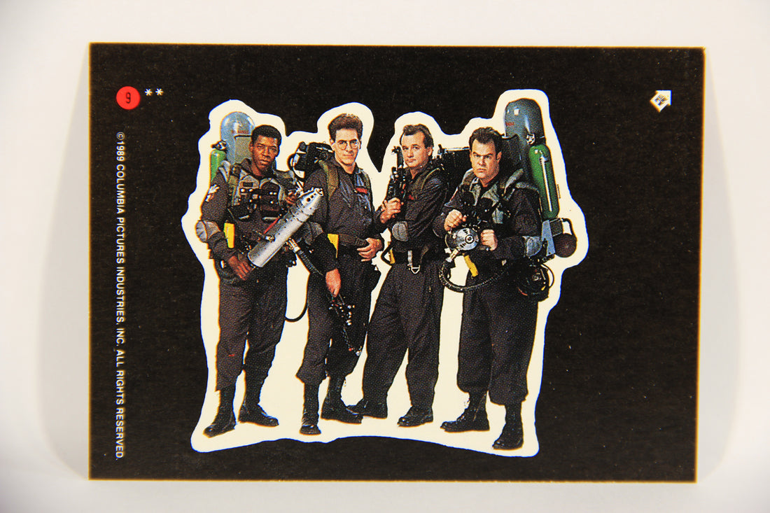 Ghostbusters II 1989 Trading Card Sticker #9 Ghostbusters Team L021974