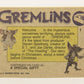Gremlins 1984 Trading Card #1 Gremlins ENG Topps Title Card L021975