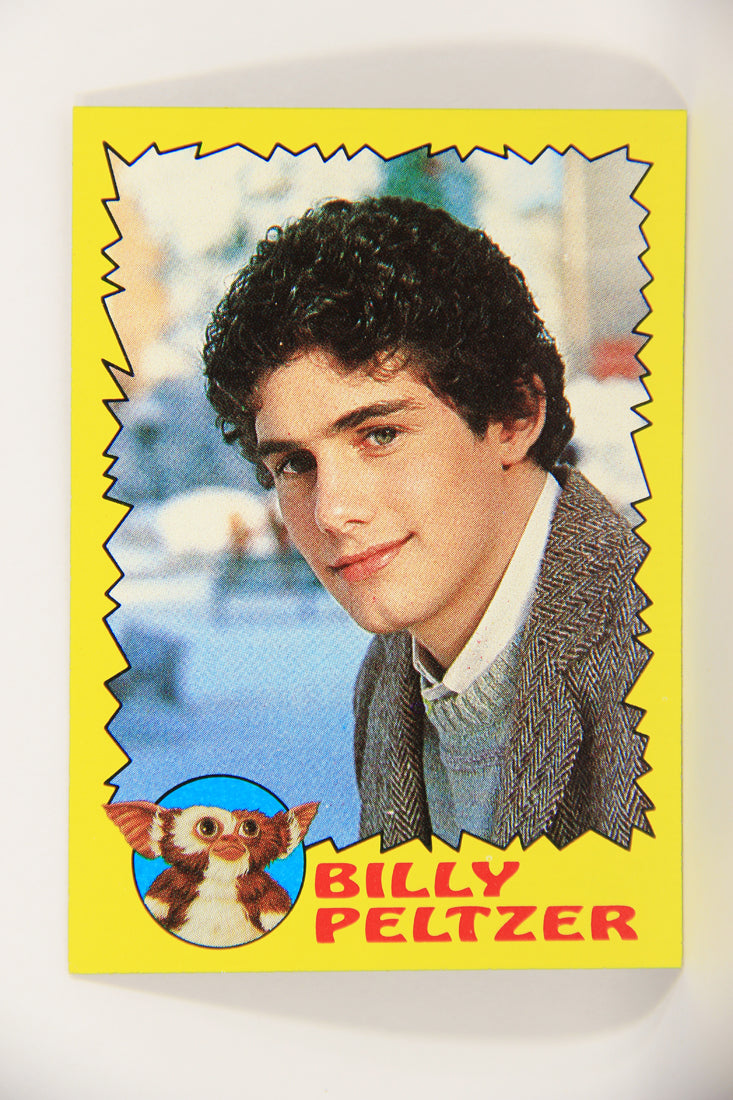 Gremlins 1984 Trading Card #7 Billy Peltzer ENG Topps L021976