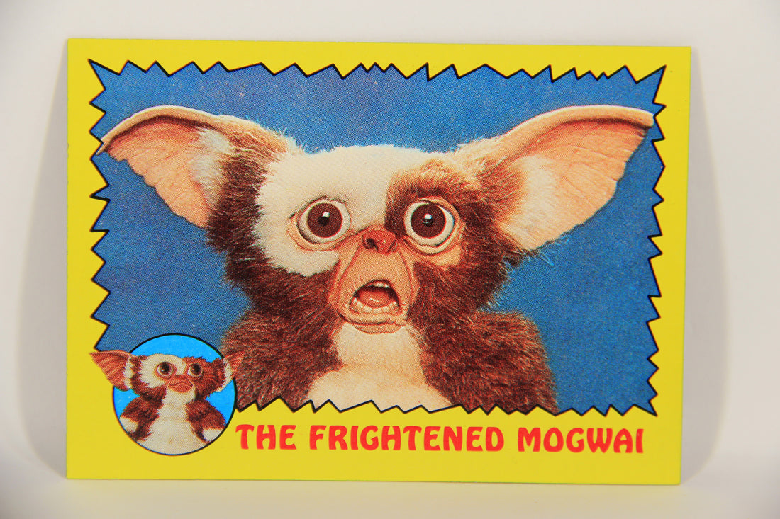 Gremlins 1984 Trading Card #78 The Frightened Mogwai ENG Topps L021979