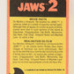 Jaws 2 - 1978 Trading Card #47 The Monster Attacks FR-ENG O-Pee-Chee L021985