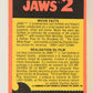 Jaws 2 - 1978 Trading Card #59 The Jaws Of Death FR-ENG O-Pee-Chee L021986
