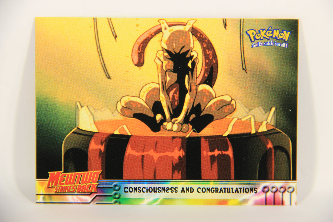 Pokémon Card First Movie #3 Consciousness And Congratulations Blue Logo 1st Print ENG L021991