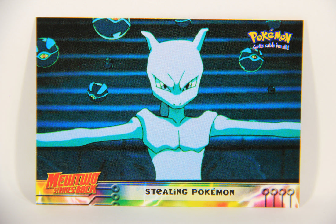 Pokémon Card First Movie #27 Stealing Pokémon - Blue Logo 1st Print ENG L021992