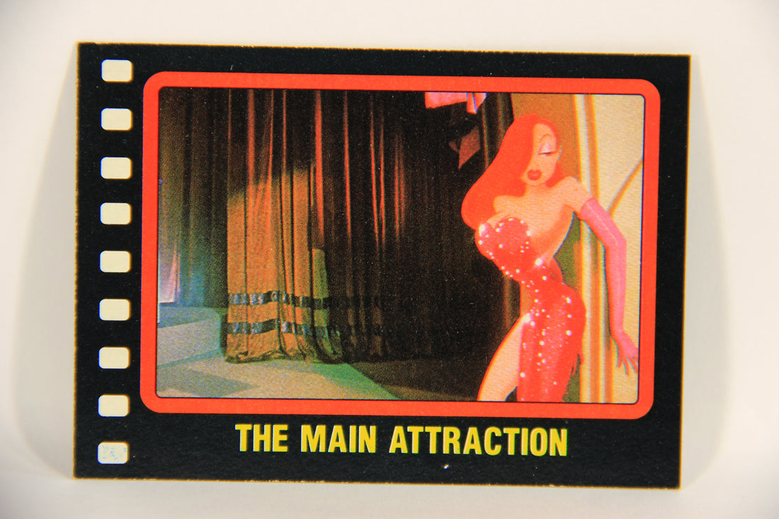 Who Framed Roger Rabbit 1988 Trading Card #35 The Main Attraction ENG Topps L021999