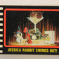Who Framed Roger Rabbit 1988 Trading Card #37 Jessica Rabbit Swings Out ENG L022001