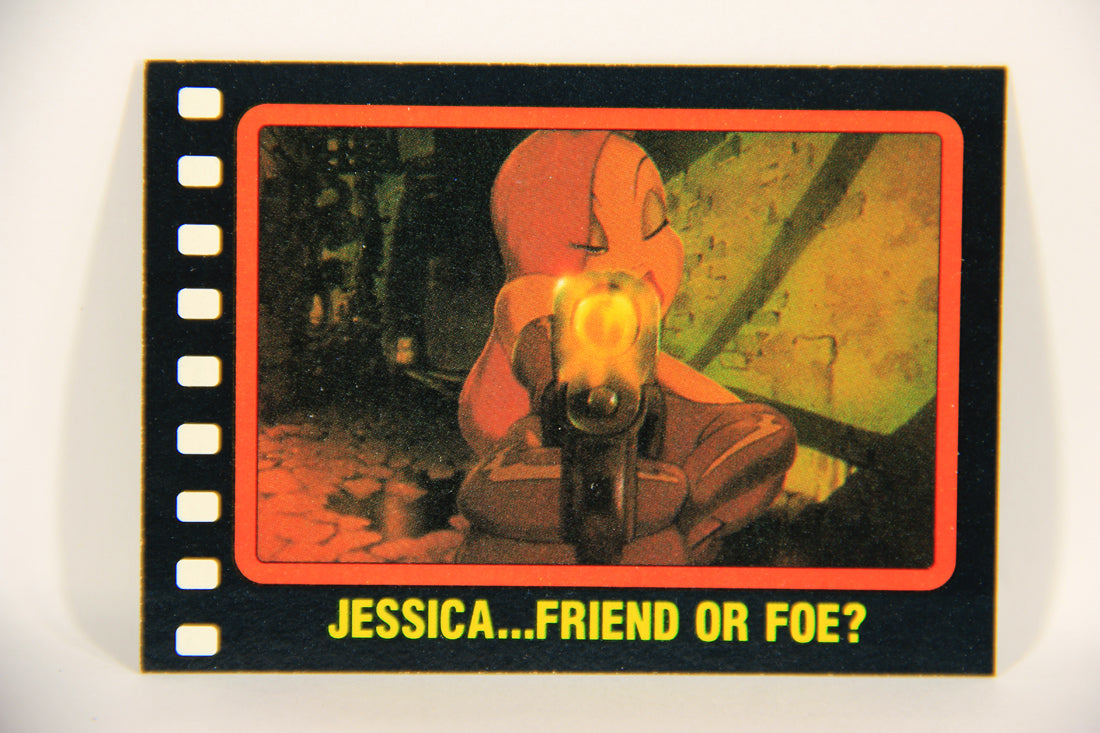 Who Framed Roger Rabbit 1988 Trading Card #98 Jessica Friend Or Foe ENG Topps L022003
