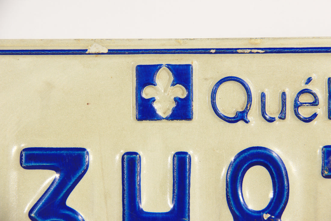 Canada Quebec 1979 License Plate #273H877 Cars - Automobiles L022004
