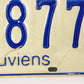 Canada Quebec 1979 License Plate #273H877 Cars - Automobiles L022004
