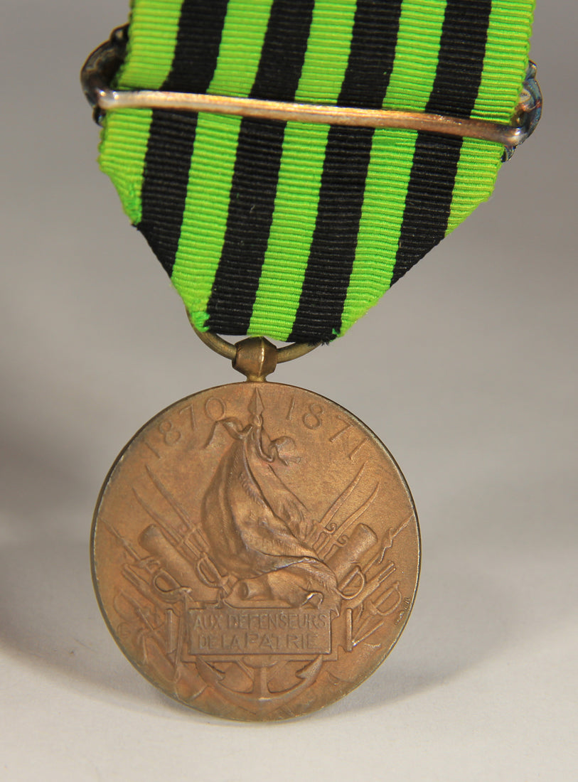 France 1911 Médaille Commémorative De La Guerre 1870-71 Engagé Volontaire Bronze L022018