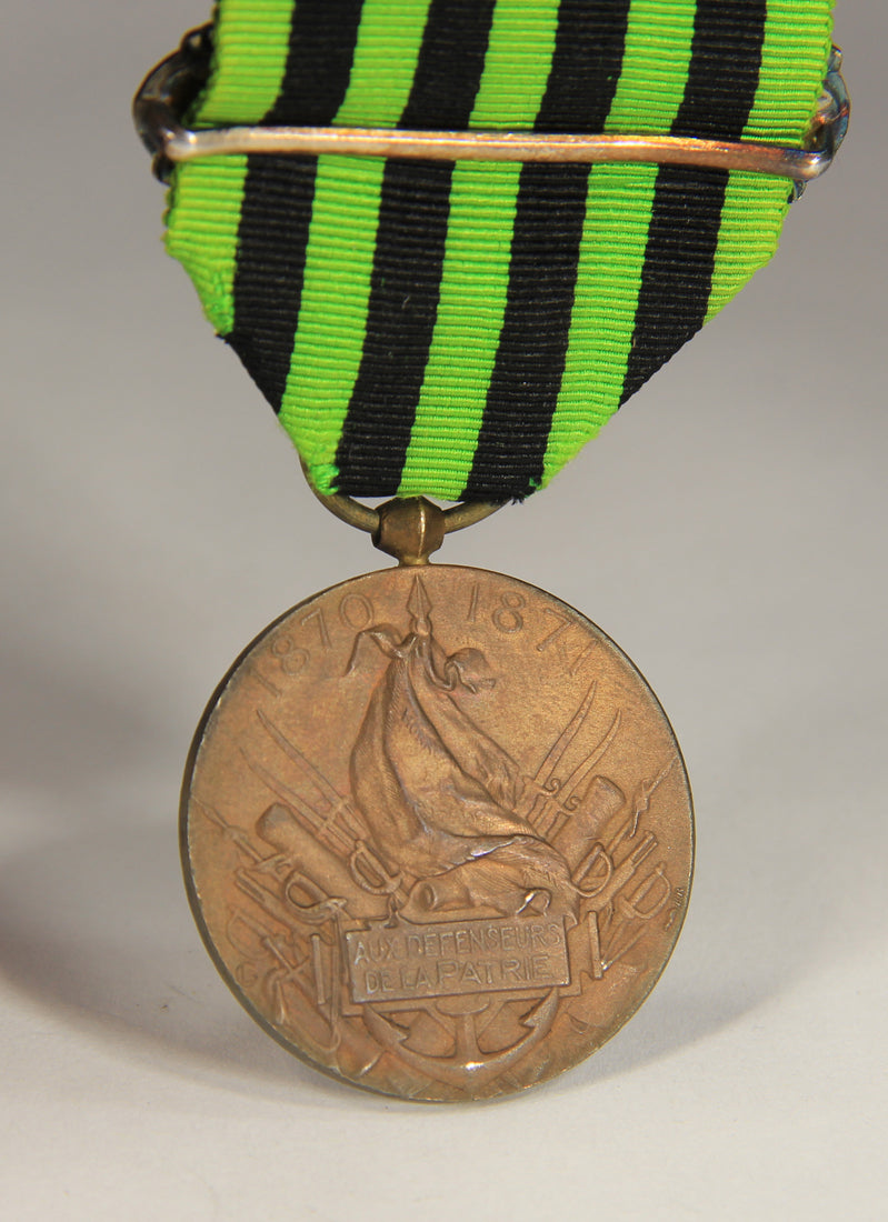 France 1911 Médaille Commémorative De La Guerre 1870-71 Engagé Volontaire Bronze L022018