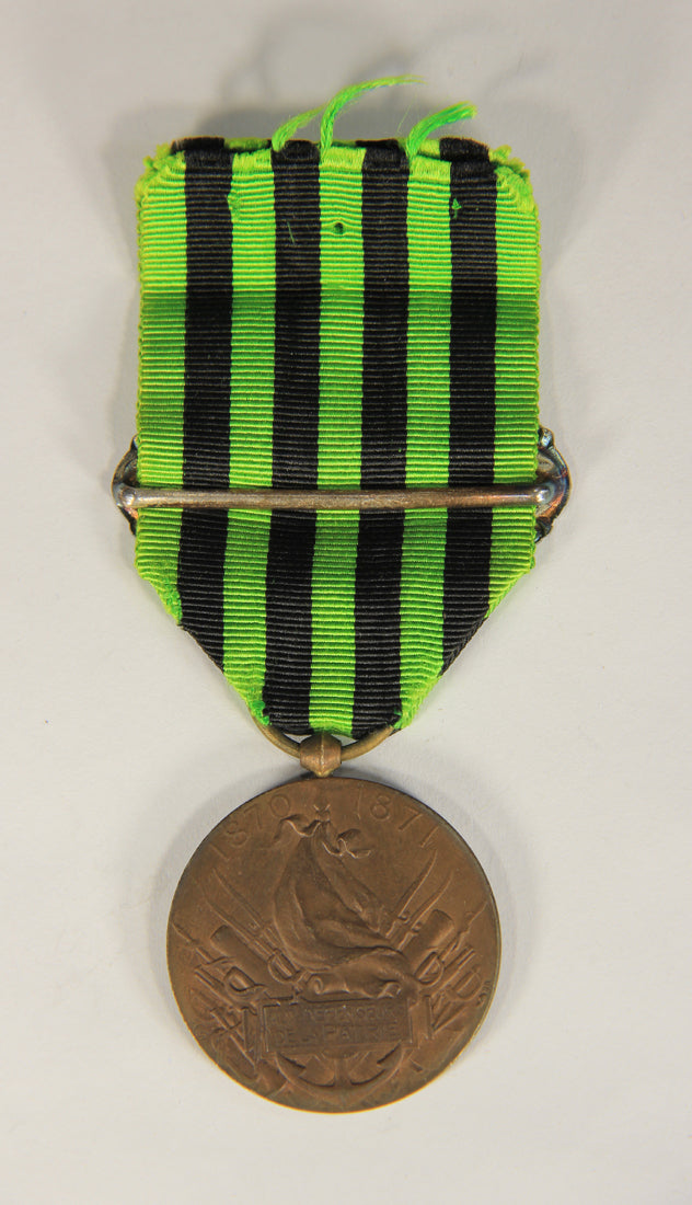 France 1911 Médaille Commémorative De La Guerre 1870-71 Engagé Volontaire Bronze L022018