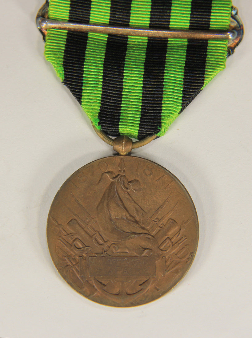 France 1911 Médaille Commémorative De La Guerre 1870-71 Engagé Volontaire Bronze L022018
