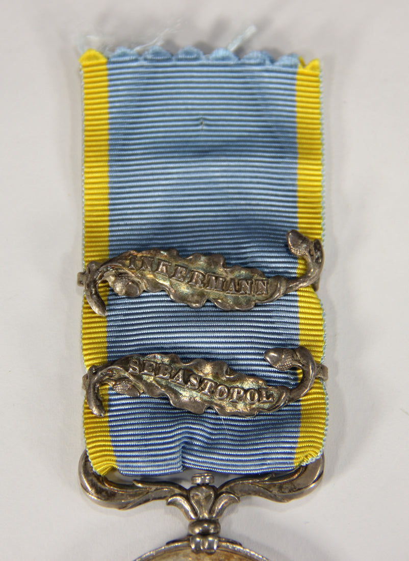 Great Britain 1854 Crimea Medal Dot Variant Unnamed With 2 x Clasps - Silver L022020