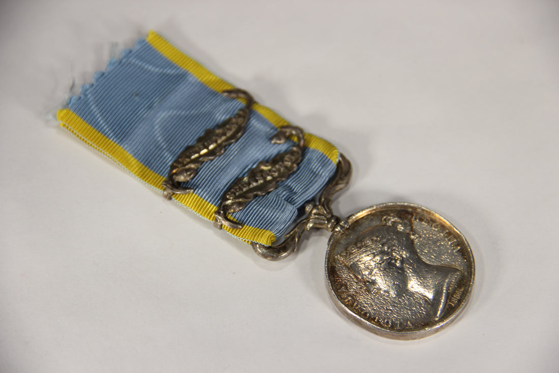Great Britain 1854 Crimea Medal Dot Variant Unnamed With 2 x Clasps - Silver L022020