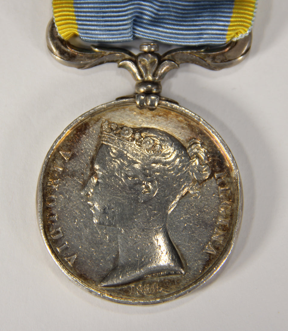Great Britain 1854 Crimea Medal Dot Variant Unnamed With 2 x Clasps - Silver L022020