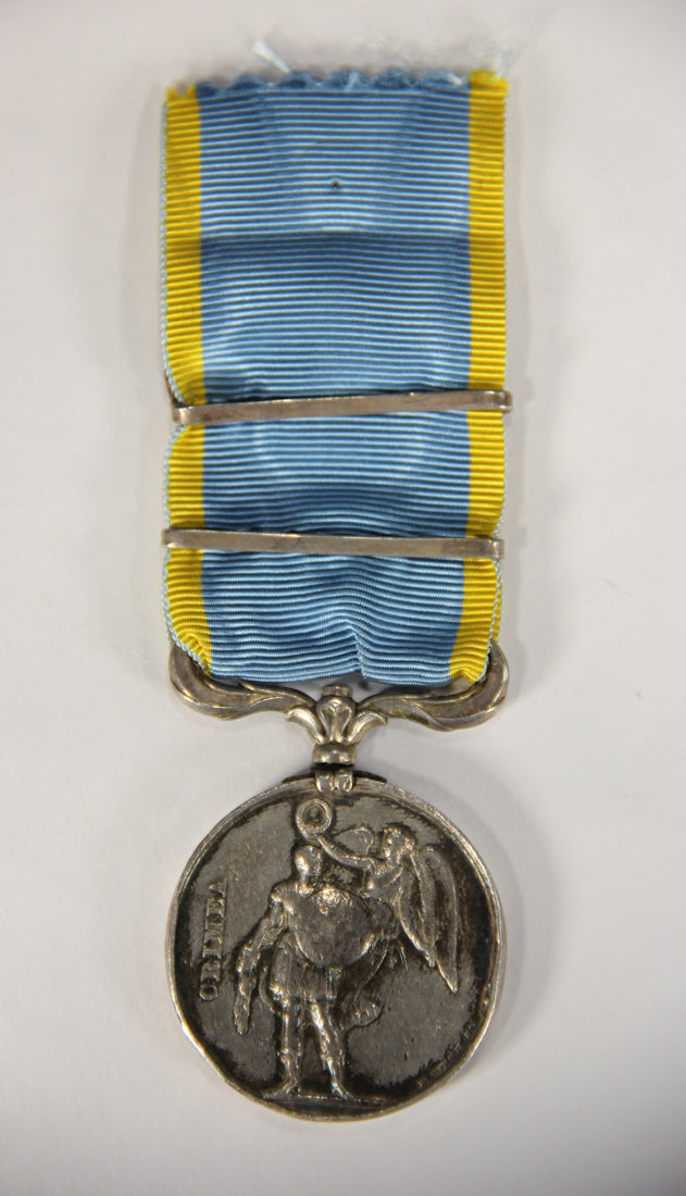 Great Britain 1854 Crimea Medal Dot Variant Unnamed With 2 x Clasps - Silver L022020