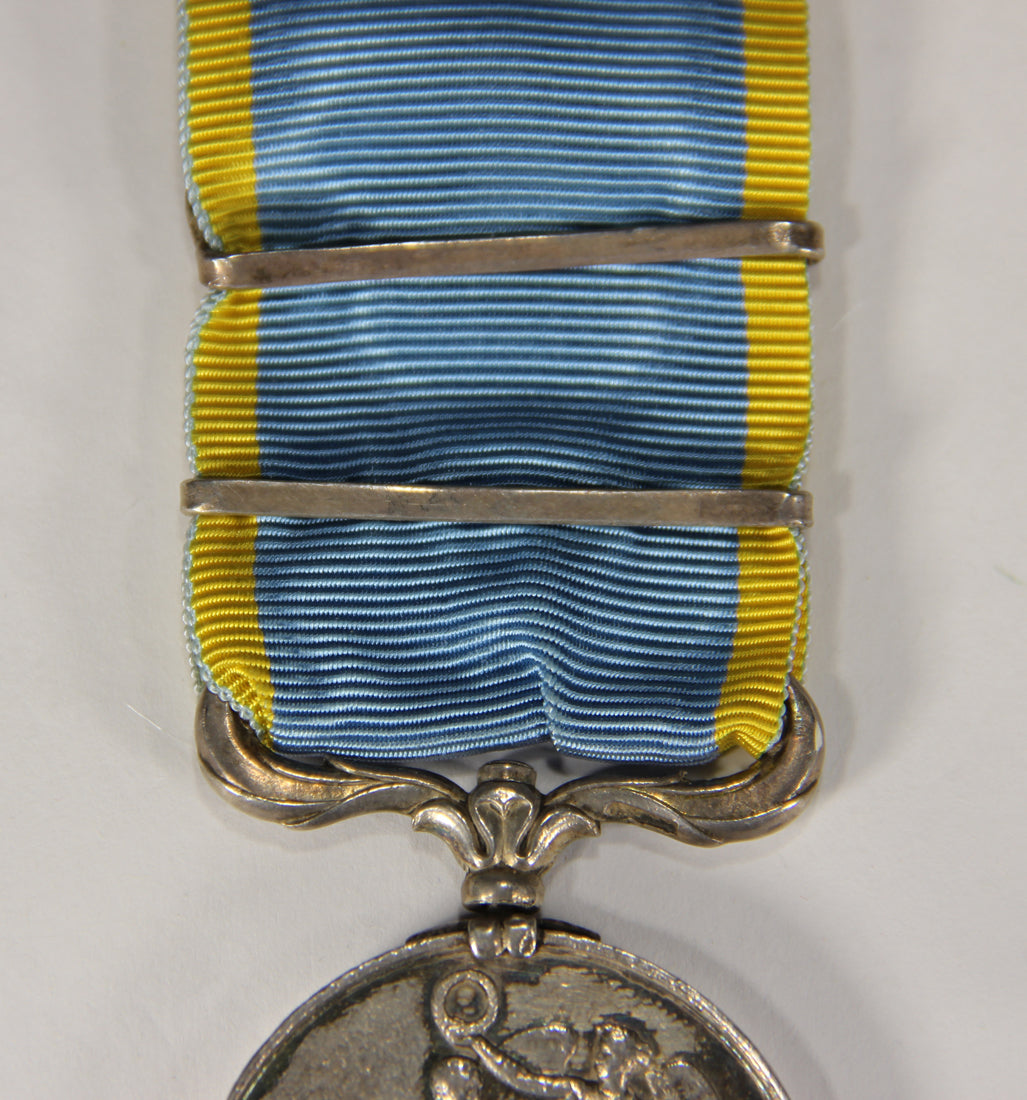 Great Britain 1854 Crimea Medal Dot Variant Unnamed With 2 x Clasps - Silver L022020