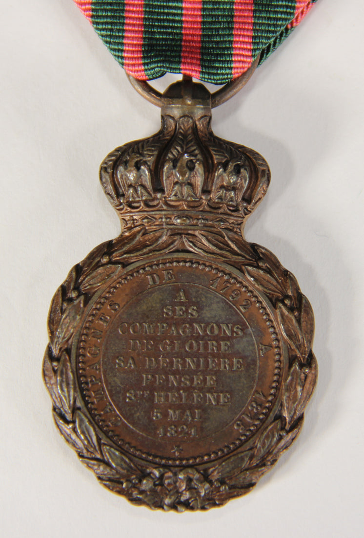 France 1857 Médaille De Sainte-Hélène - Saint Helena Medal - Napoleon Bronze L022021