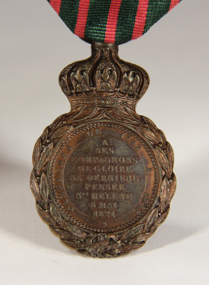 France 1857 Médaille De Sainte-Hélène - Saint Helena Medal - Napoleon Bronze L022021