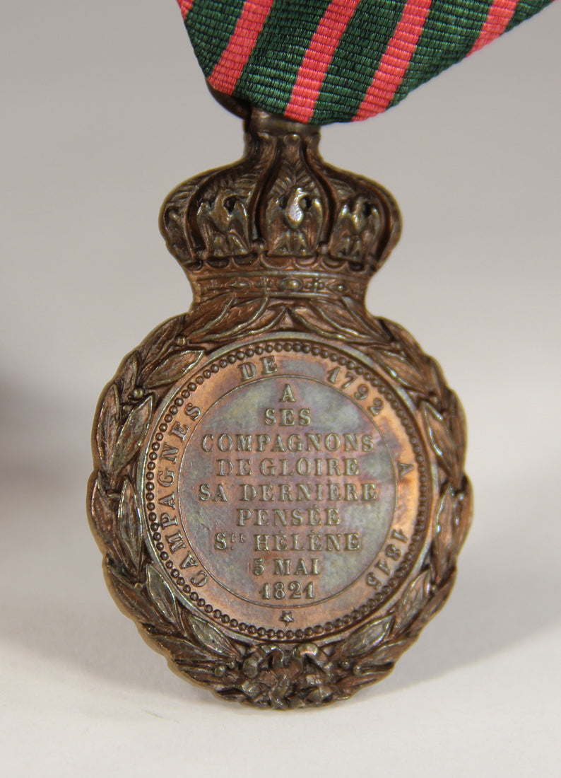 France 1857 Médaille De Sainte-Hélène - Saint Helena Medal - Napoleon Bronze L022021
