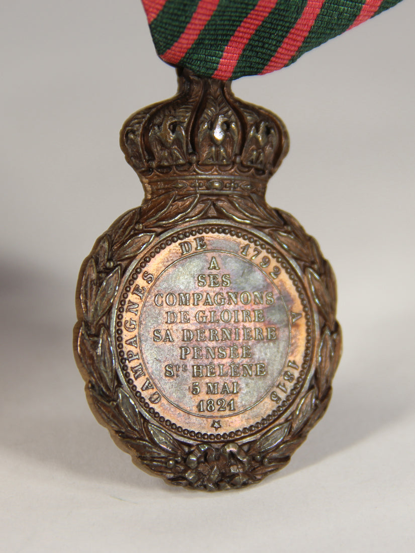France 1857 Médaille De Sainte-Hélène - Saint Helena Medal - Napoleon Bronze L022021
